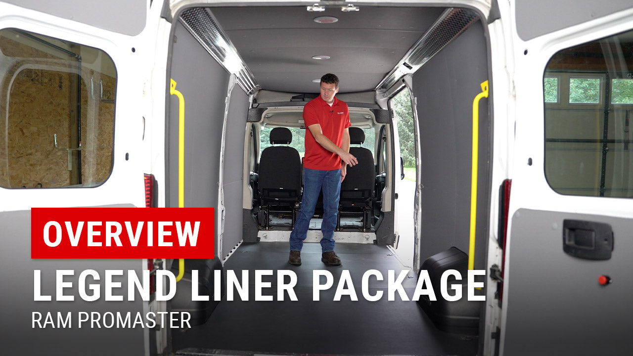 Legend Liner Package for RAM ProMaster Overview | Upfit Supply