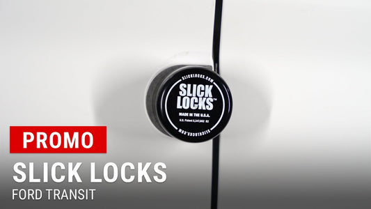 Secure your Ford Transit with Slick Locks—no-drill, heavy-duty cargo door locks designed for maximum theft protection. Easy installation.