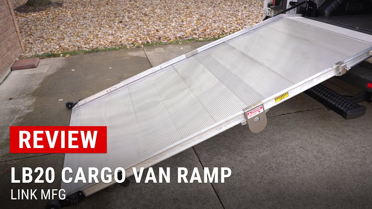 Review of Link's New LB20 Cargo Van Loading Ramp | Upfit Supply