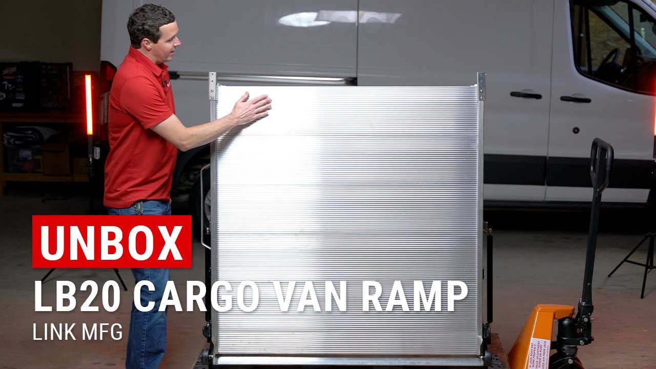 Unboxing Link LB20 Cargo Van Ramp | Upfit Supply