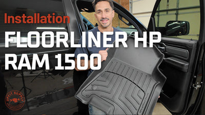 Installing WeatherTech FloorLiner HP for RAM 1500 Trucks