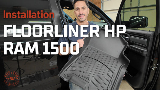 Installing WeatherTech FloorLiner HP for RAM 1500 Trucks