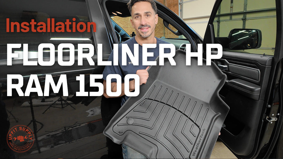 Installing WeatherTech FloorLiner HP for RAM 1500 Trucks