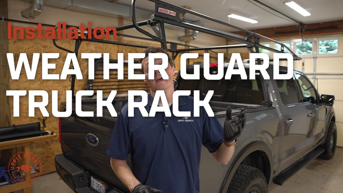 How To Install A Weather Guard Truck Rack