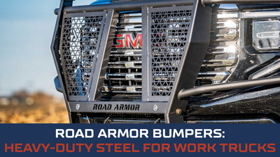 Road Armor Bumpers: Why the Thickest Steel on the Market Belongs on a Work Truck