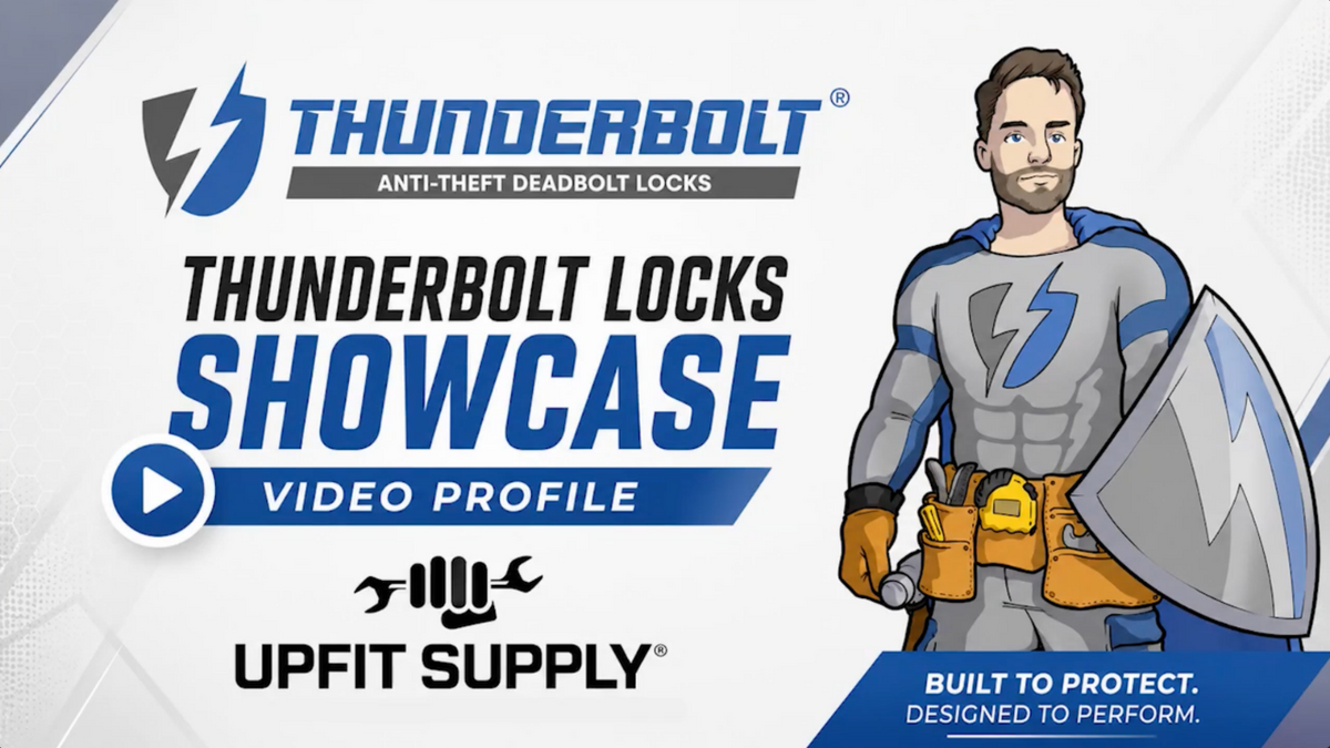 Thunderbolt Deadbolt Locks: The Internal Van Security System Built to Stop Break-Ins