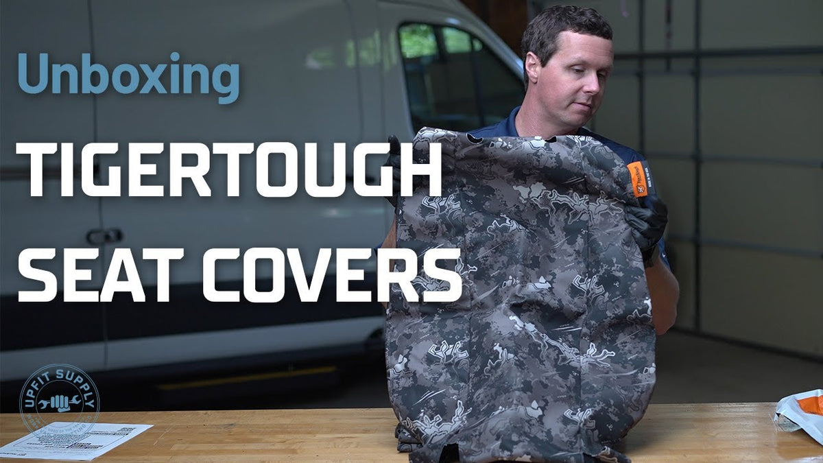 Unboxing TigerTough Front Bucket Seat Covers for RAM 1500 (2019–2024)