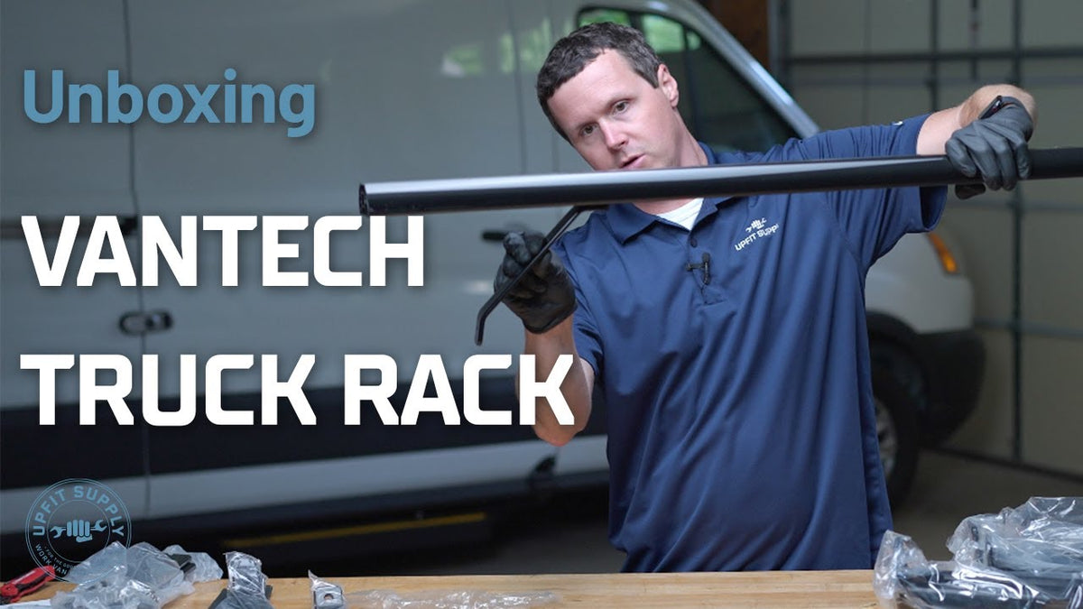Unboxing the Vantech P-Series Ladder Rack for Full-Size Pickup Trucks