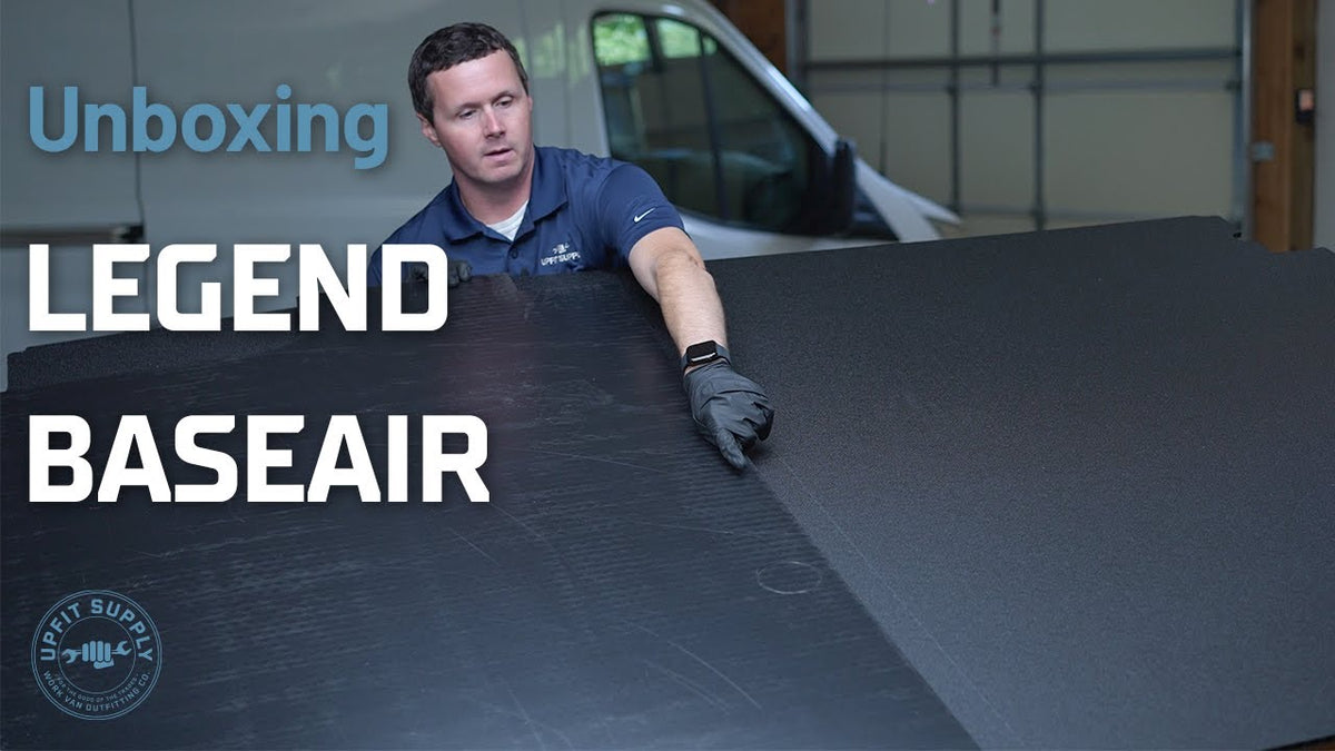 Unboxing Legend BaseAir Rigid Floor for Ford Transit Cargo Vans | Rigid Van Flooring Upgrade