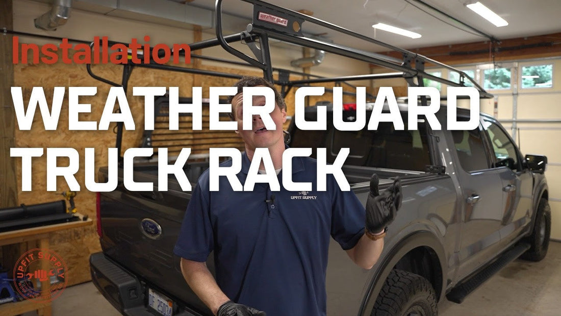 How To Install A Weather Guard Truck Rack