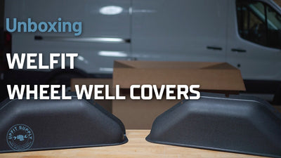 Unboxing Welfit Wheel Well Cover Set for Ford Transit Vans