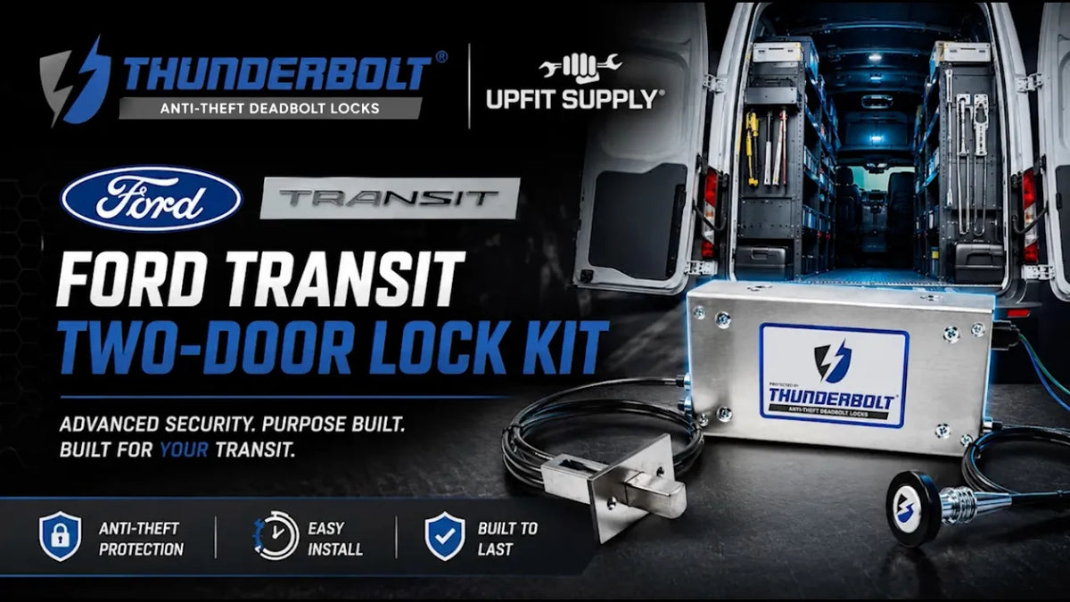 Thunderbolt Locks M1 Two Door Lock Kit for Ford Transit: Secure Your Side and Rear Doors