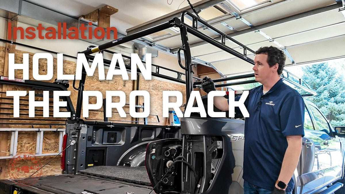 Installing A Holman The Pro Rack on a Ford F-150