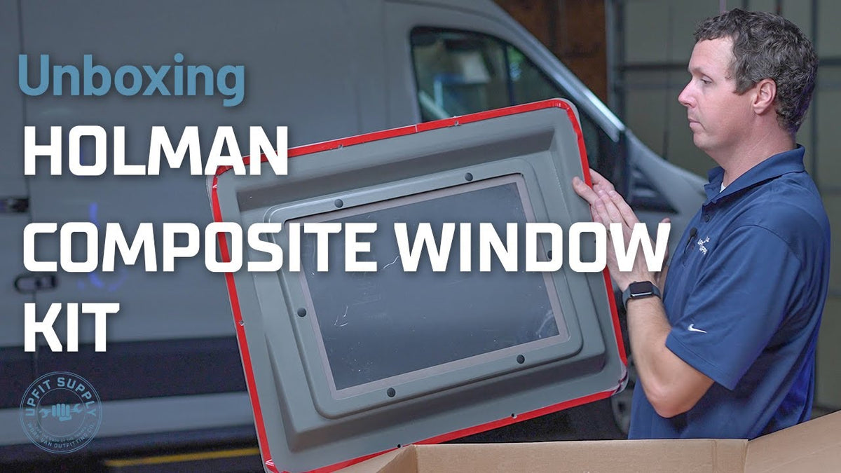 Unboxing a Holman Window Kit for Composite Partitions