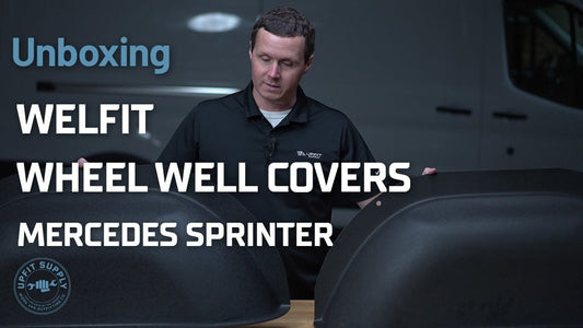 Unboxing Welfit Wheel Well Cover Set for Mercedes Sprinter Vans