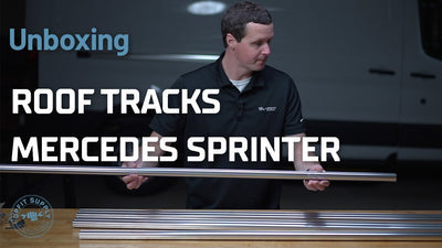 Unboxing Sprinter Roof Tracks from Vantech