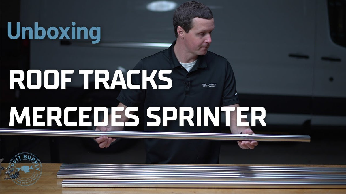 Unboxing Sprinter Roof Tracks from Vantech