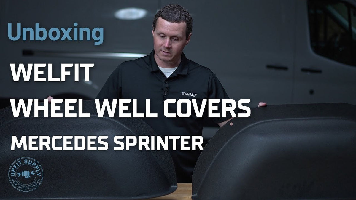 Unboxing Welfit Wheel Well Cover Set for Mercedes Sprinter Vans