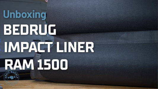 Unboxing BedRug Impact Liner Bed Liner for RAM 1500 Trucks