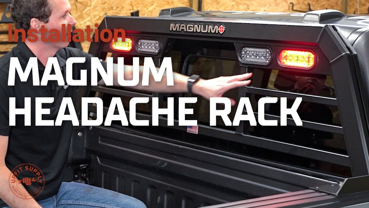 Installing Magnum Headache Rack on Our Ford F-150