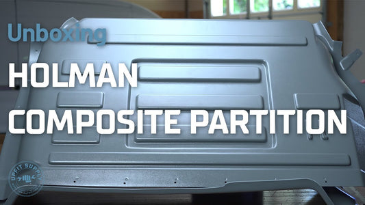 Unboxing a Holman Composite Partition for Ford Transit Cargo Vans