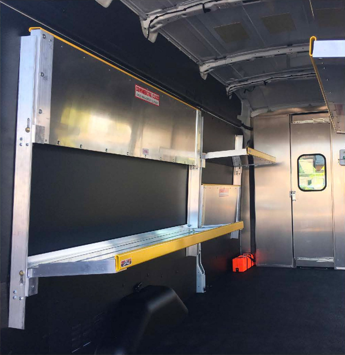 Brute Cargo Van Folding Shelves