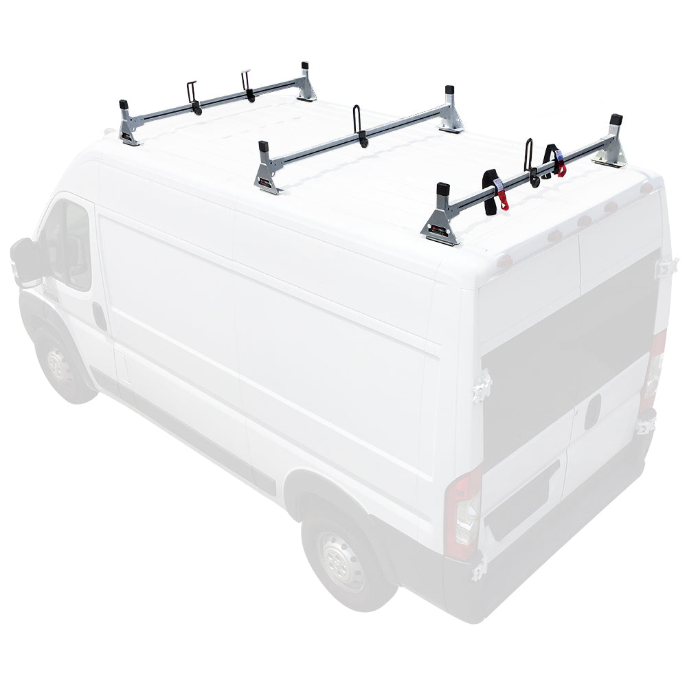 Vantech H1 Van Ladder Racks - No-Drill Aluminum | Upfit Supply
