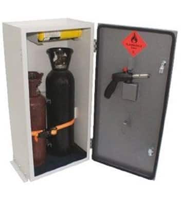 Rola-Case Vented Gas Cabinet - 16.5" W x 34.4" H x 12.2" D