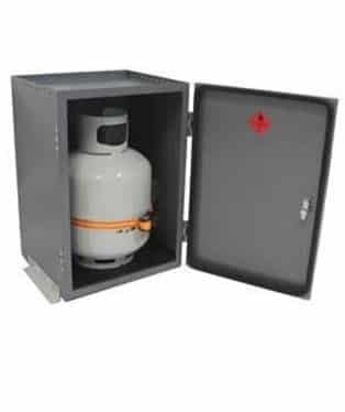 Rola-Case Vented Gas Cabinet - 16.3" W x 23.6" H x 15" D