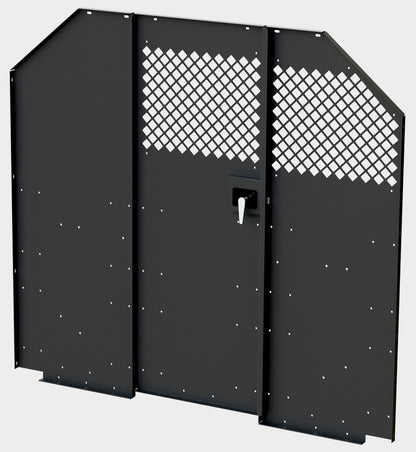 Partition Center Panels - Masterack Standard Steel Partition with Hinged Door
