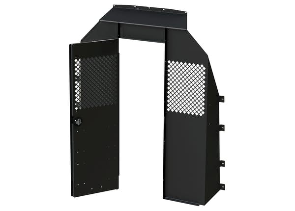 Masterack Steel Partition with Locking Door for Nissan NV (High Roof)