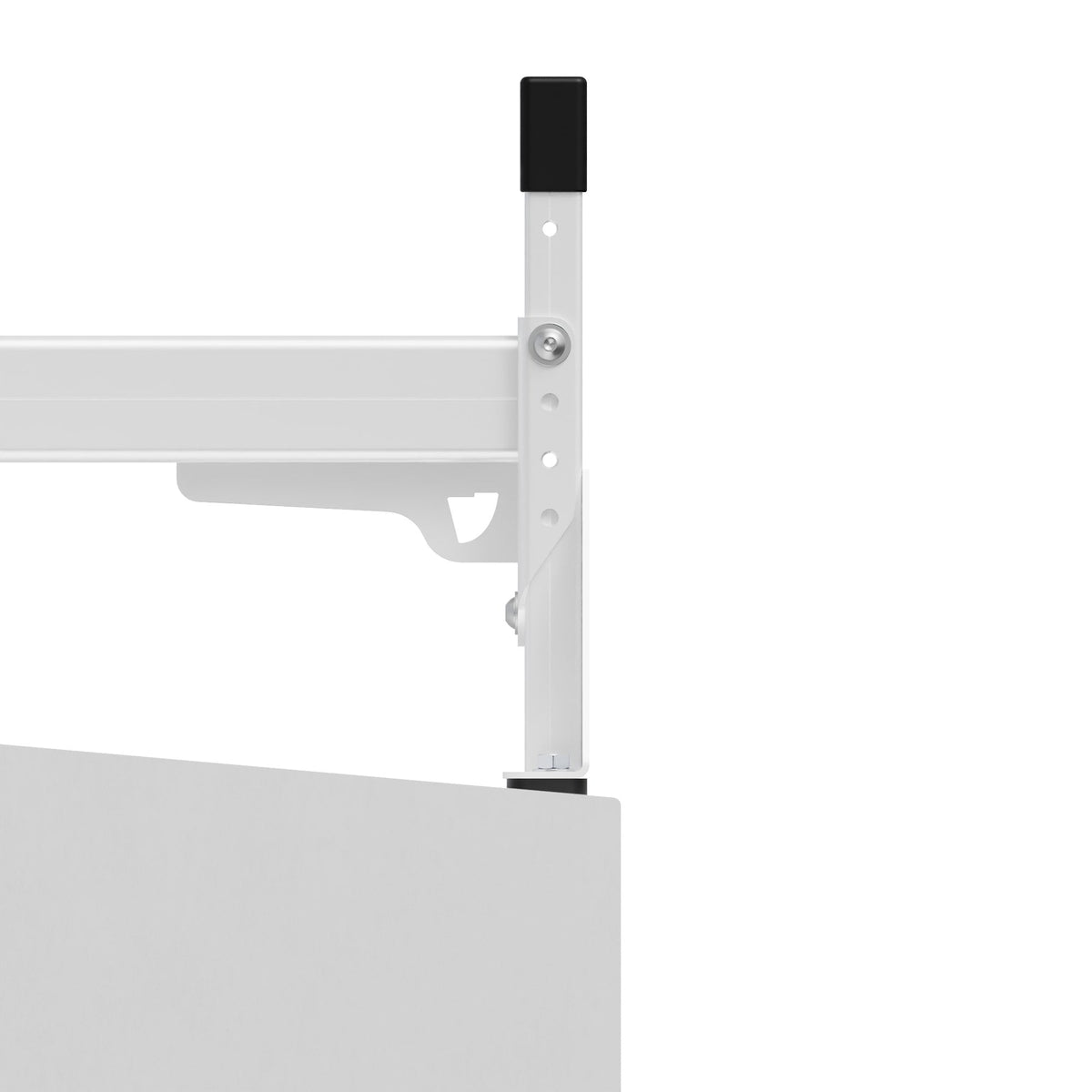 Vantech H1.1-Series 3 Bar 5 Degree Top Mount Roof Rack (Black) - 66-104 in - H5100-095
