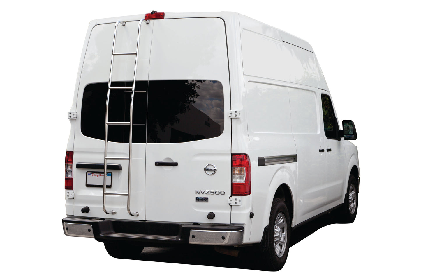 Stainless Steel Van Ladder for Nissan NV Vans - High Roof