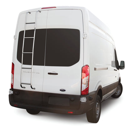 Stainless Steel Van Ladder for Ford Transit Vans - High Roof