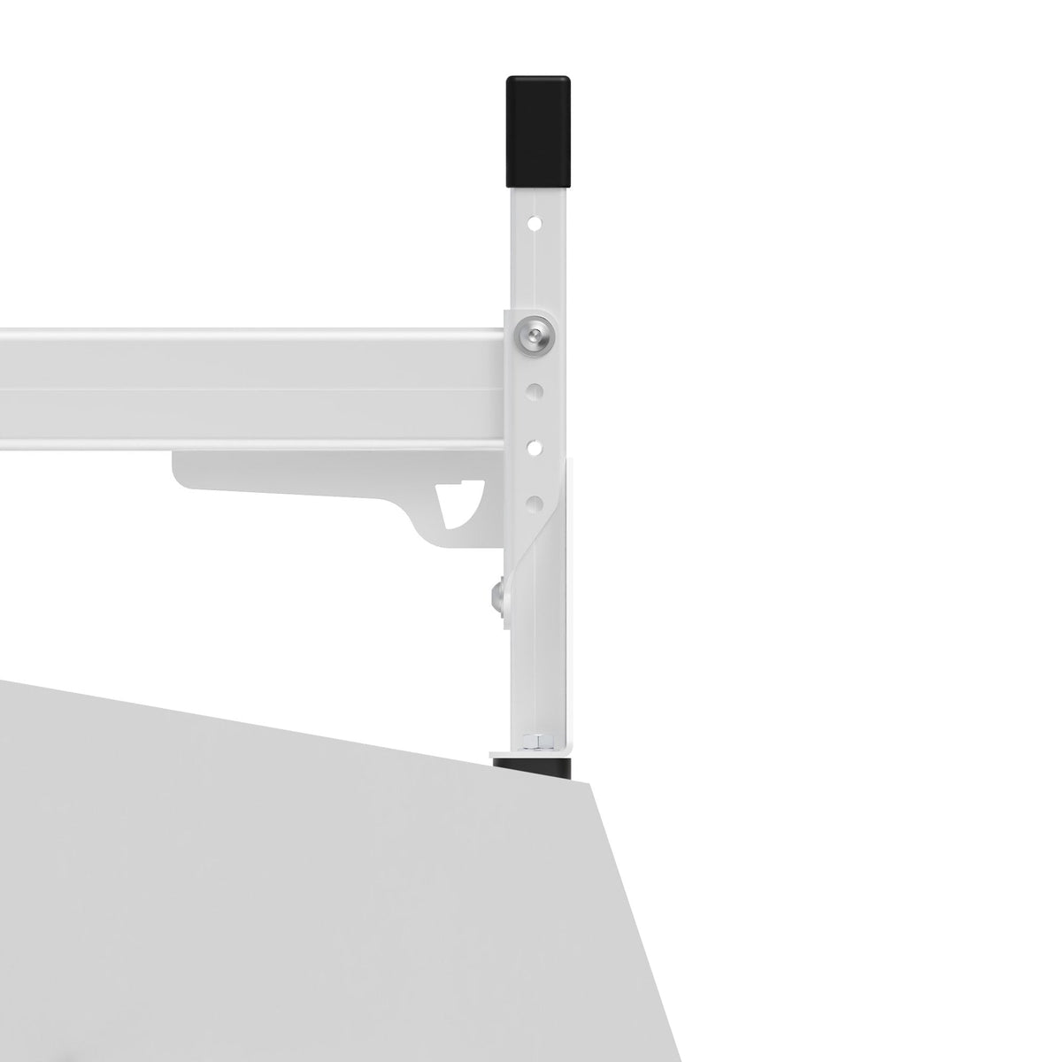 Vantech H1.1-Series 4 Bar 10 Degree Top Mount Roof Rack (Black) - 66-104 in - H5102-100