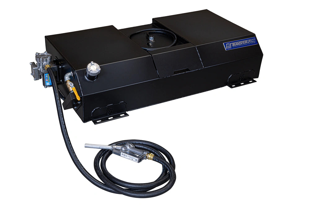 Transfer Flow 40-Gallon Steel Under Toolbox Transfer Tank With Pump - 0800117471