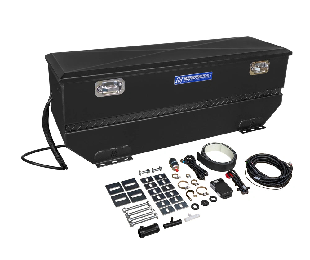 Transfer Flow 40-Gallon Steel Auxiliary Tank & Tool Box Combo - 0800116188