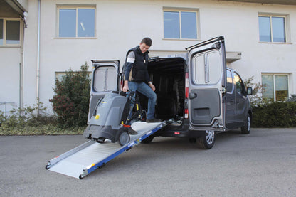 Aluminum Loading Ramp - Universal - Non-Swivel - Ramp Width: 47-in | Ramp Length: 108-in | Ramp Platform: Perforated | Capacity: High Capacity