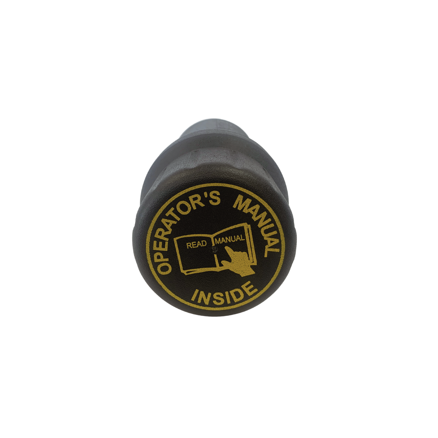 National Fleet Products Round Document Holder with imprint, 12.5" x 4.5" x 5.5" – 1004IMPR (Black and Safety Yellow)