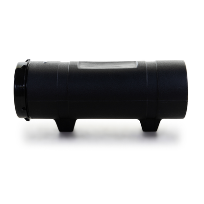 Jonesco Round Document Holder for commercial trucks & vehicles, 3.5" diameter x 12.5" length, black