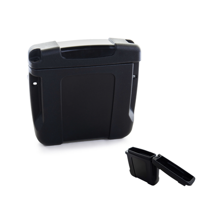 Jonesco Rectangular Document Holder for commercial trucks & vehicles, 11" W x 3" D x 13" H, black