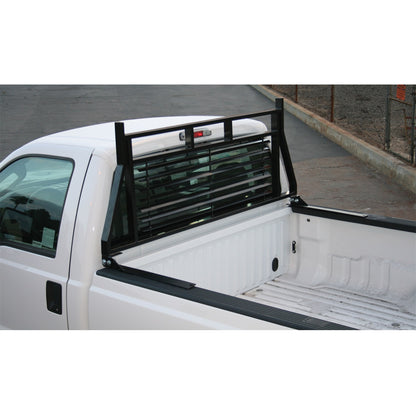 ARIES Classic Heavy-Duty Black Steel Truck Headache Rack Cab Protector for Ford F-250/F-350/F-450 Super Duty (1999-2016) - 111001