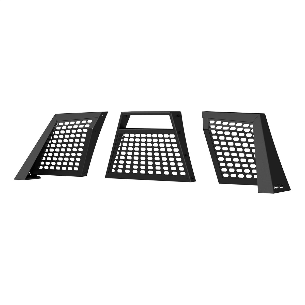 ARIES Switchback Black Aluminum Truck Headache Rack Cab Protector for Chevrolet/GMC Canyon/Colorado (2015-2022) - 1110109
