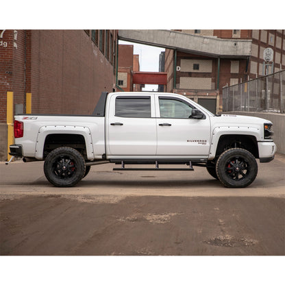 ARIES Switchback Black Aluminum Truck Headache Rack Cab Protector for Chevrolet/GMC (2015-2019) - 1110110