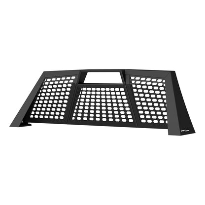 ARIES Switchback Black Aluminum Truck Headache Rack Cab Protector for Toyota Tacoma (2005-2023) - 1110114
