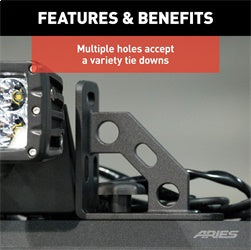 ARIES AdvantEDGE Headache Rack Tie Down Anchors - 1110310