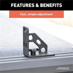 ARIES AdvantEDGE Headache Rack Tie Down Anchors - 1110310