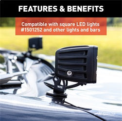 ARIES Universal Brackets for Hood Mounted Lights - 1110315