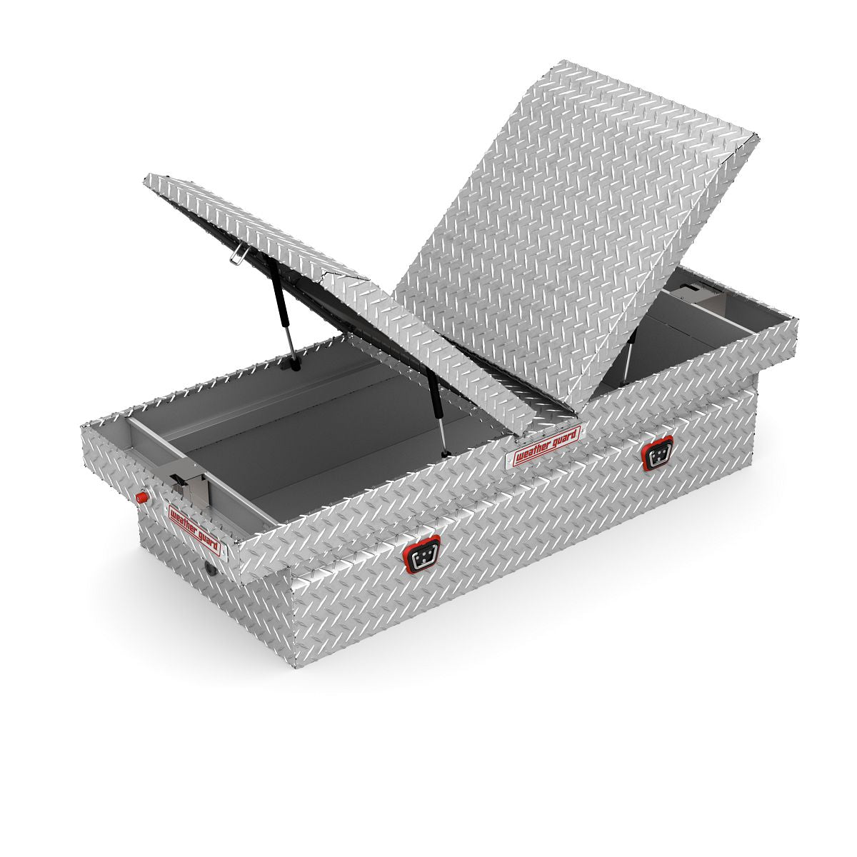 Weather Guard Gull Wing Crossover Tool Box Aluminum Extra Wide Model 114-0-04