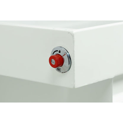 Weather Guard Crossover Tool Box White Steel Extra Wide Model 116-3-04